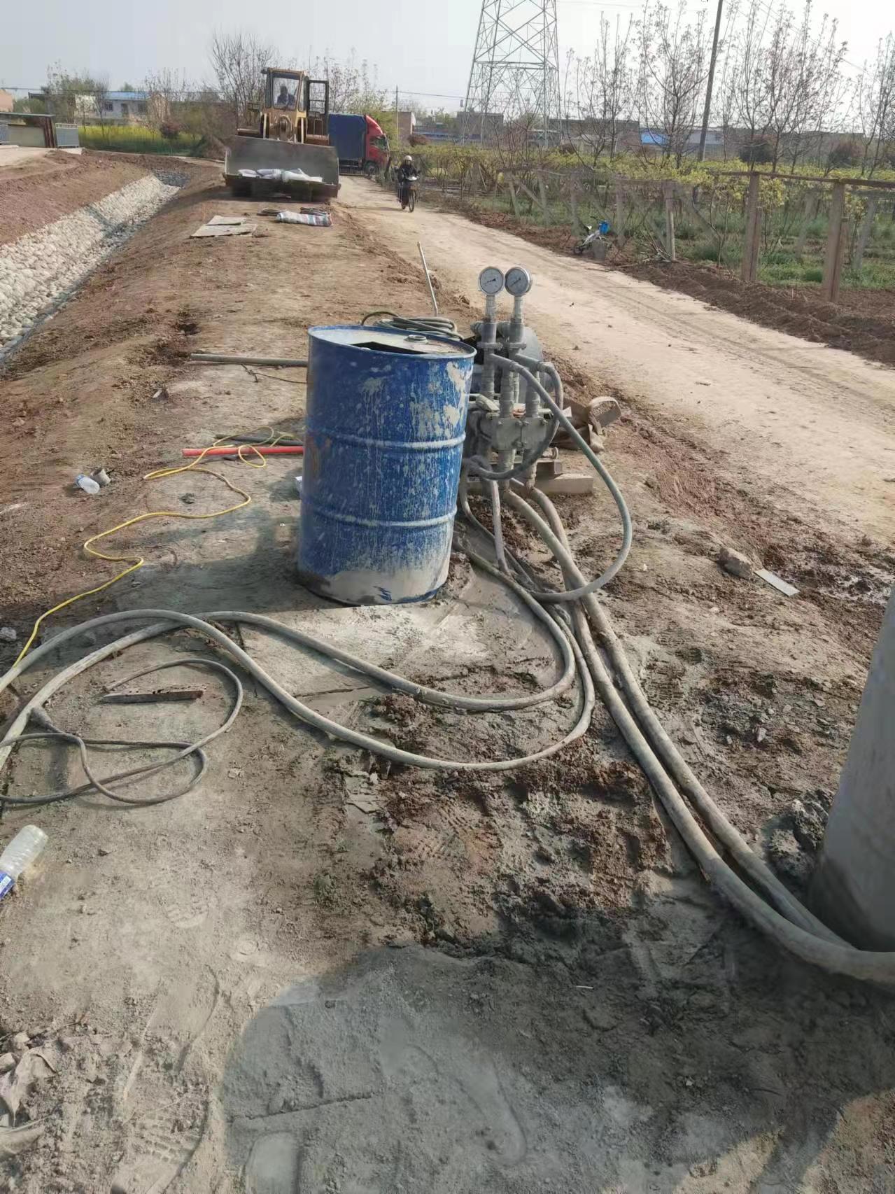 泰丰办事处双液注浆