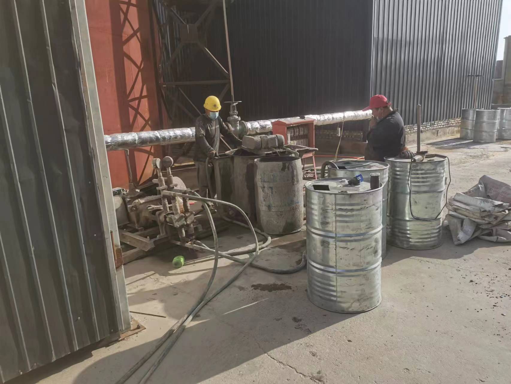 泰丰办事处双液注浆