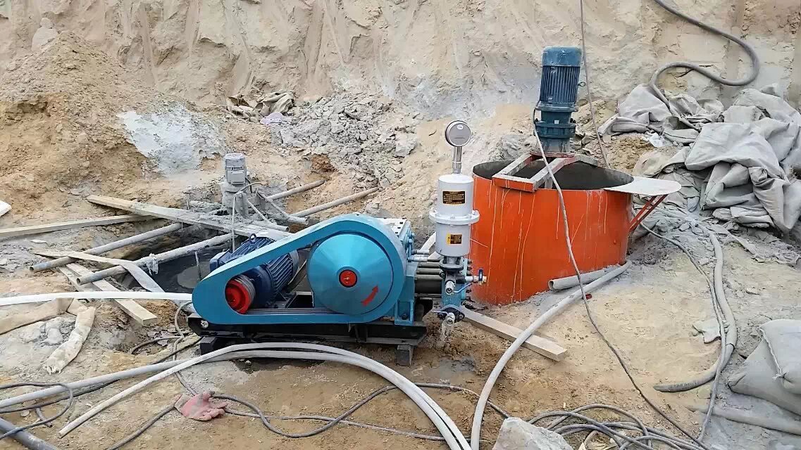 泰丰办事处顶管注浆